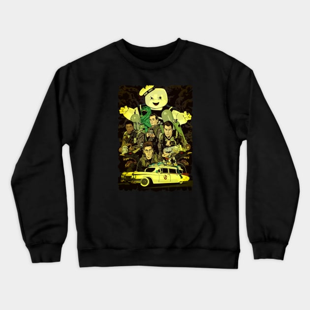 Ghostbusters Crewneck Sweatshirt by THEVARIO